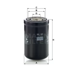 Mann-Filter WH945 Olajszűrő