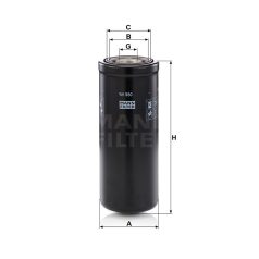 Mann-Filter WH980 Olajszűrő