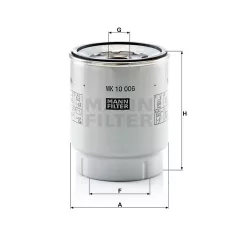 Mann-Filter WK10006Z Üzemanyagszűrő