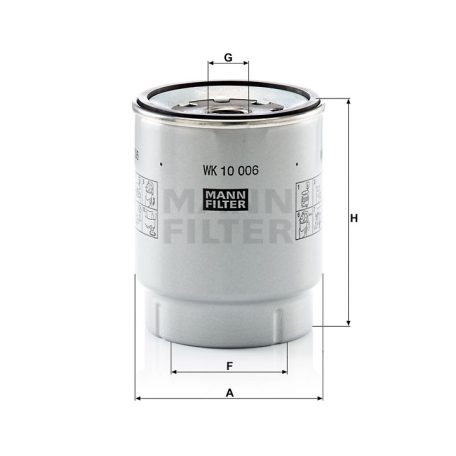 Mann-Filter WK10006Z Üzemanyagszűrő