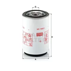Mann-Filter WK1060/3X Üzemanyagszűrő