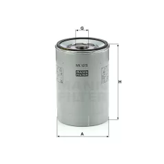 Mann-Filter WK1070X Üzemanyagszűrő