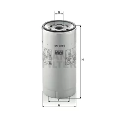 Mann-Filter WK1080/6X Üzemanyagszűrő