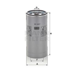 Mann-Filter WK1080/7X Üzemanyagszűrő