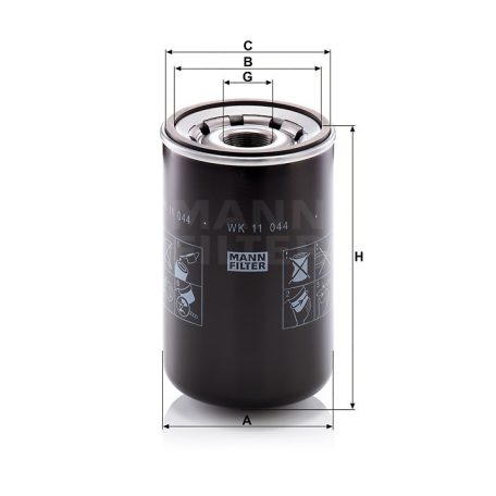 Mann-Filter WK11044 Üzemanyagszűrő