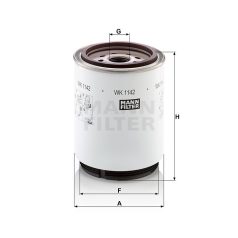 Mann-Filter WK1142X Üzemanyagszűrő