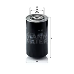 Mann-Filter WK1168 Üzemanyagszűrő