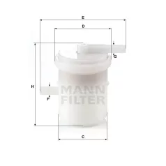 Mann-Filter WK42/81 Üzemanyagszűrő