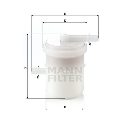 Mann-Filter WK42/81 Üzemanyagszűrő