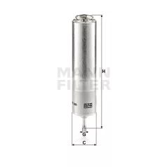 Mann-Filter WK5001 Üzemanyagszűrő