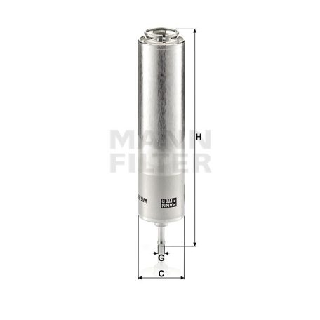 Mann-Filter WK5001 Üzemanyagszűrő