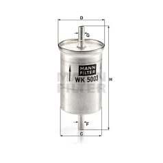 Mann-Filter WK5003 Üzemanyagszűrő