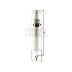 Mann-Filter WK5005/1Z Üzemanyagszűrő
