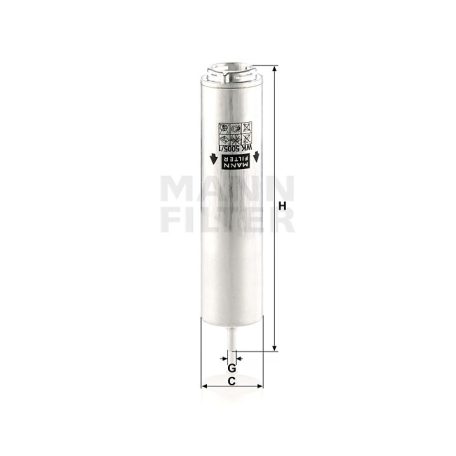 Mann-Filter WK5005/1Z Üzemanyagszűrő