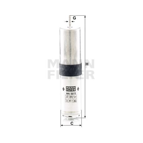 Mann-Filter WK5015Z Üzemanyagszűrő