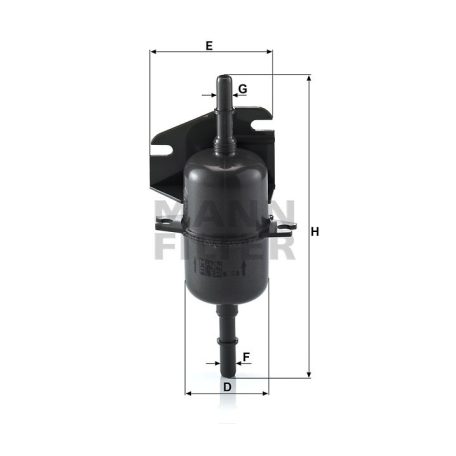 Mann-Filter WK510 Üzemanyagszűrő