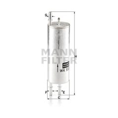 Mann-Filter WK513/3 Üzemanyagszűrő
