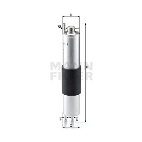 Mann-Filter WK532/1 Üzemanyagszűrő