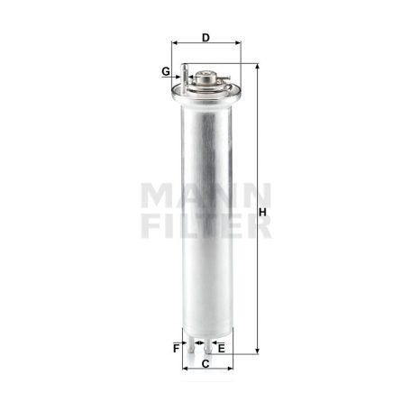 Mann-Filter WK532 Üzemanyagszűrő