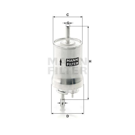 Mann-Filter WK59X Üzemanyagszűrő