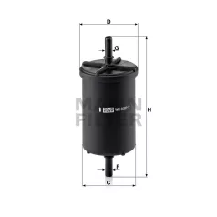 Mann-Filter WK6002 Üzemanyagszűrő