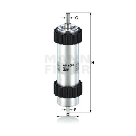 Mann-Filter WK6008 Üzemanyagszűrő