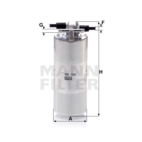 Mann-Filter WK7002 Üzemanyagszűrő