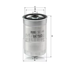 Mann-Filter WK730/2X Üzemanyagszűrő