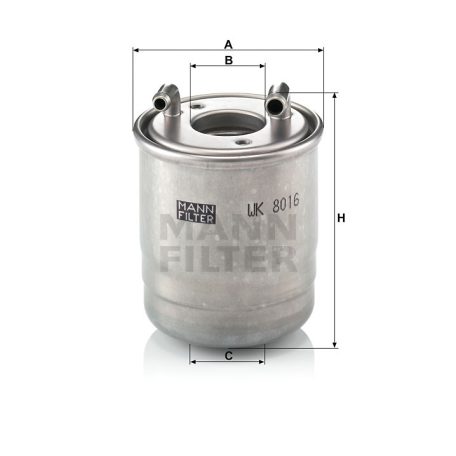 Mann-Filter WK8016X Üzemanyagszűrő