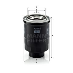 Mann-Filter WK8018X Üzemanyagszűrő