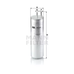 Mann-Filter WK8020 Üzemanyagszűrő
