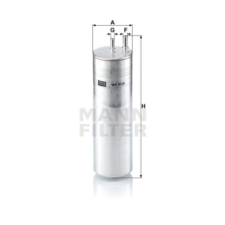 Mann-Filter WK8020 Üzemanyagszűrő