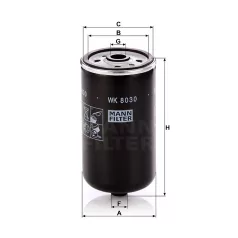 Mann-Filter WK8030 Üzemanyagszűrő