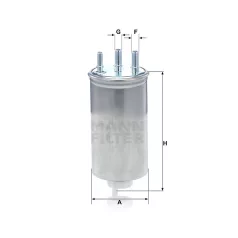 Mann-Filter WK8039 Üzemanyagszűrő