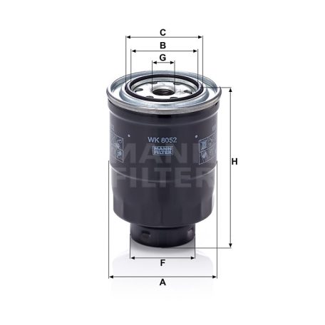 Mann-Filter WK8052Z Üzemanyagszűrő