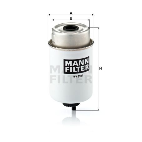 Mann-Filter WK8107 Üzemanyagszűrő