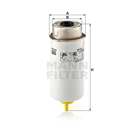 Mann-Filter WK8154 Üzemanyagszűrő