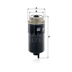 Mann-Filter WK8160 Üzemanyagszűrő