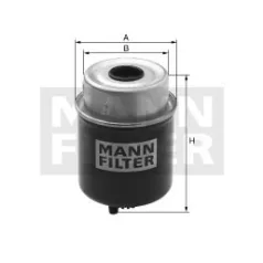 Mann-Filter WK8162 Üzemanyagszűrő