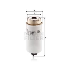 Mann-Filter WK8163 Üzemanyagszűrő