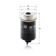 Mann-Filter WK8166 Üzemanyagszűrő