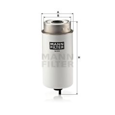 Mann-Filter WK8168 Üzemanyagszűrő