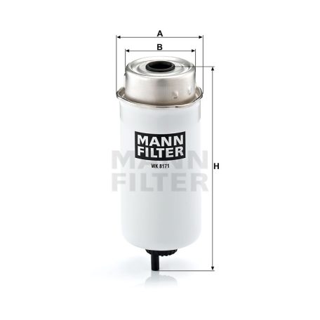 Mann-Filter WK8171 Üzemanyagszűrő