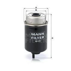 Mann-Filter WK8179 Üzemanyagszűrő