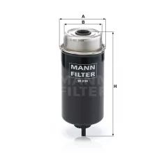Mann-Filter WK8184 Üzemanyagszűrő