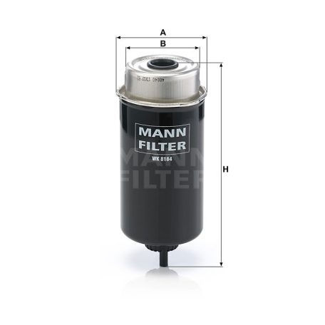 Mann-Filter WK8184 Üzemanyagszűrő