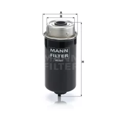 Mann-Filter WK8187 Üzemanyagszűrő