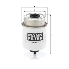 Mann-Filter WK8191 Üzemanyagszűrő