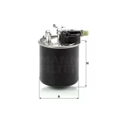 Mann-Filter WK820/14 Üzemanyagszűrő