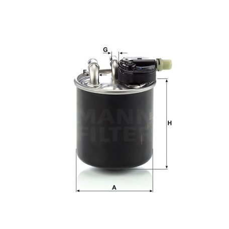 Mann-Filter WK820/14 Üzemanyagszűrő